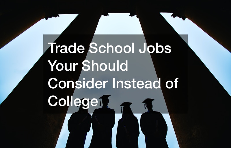 trade school career ideas