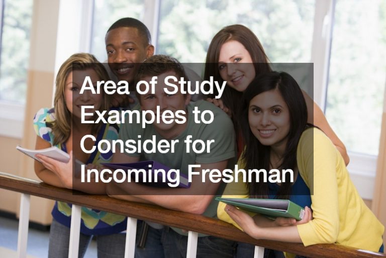 area of study examples